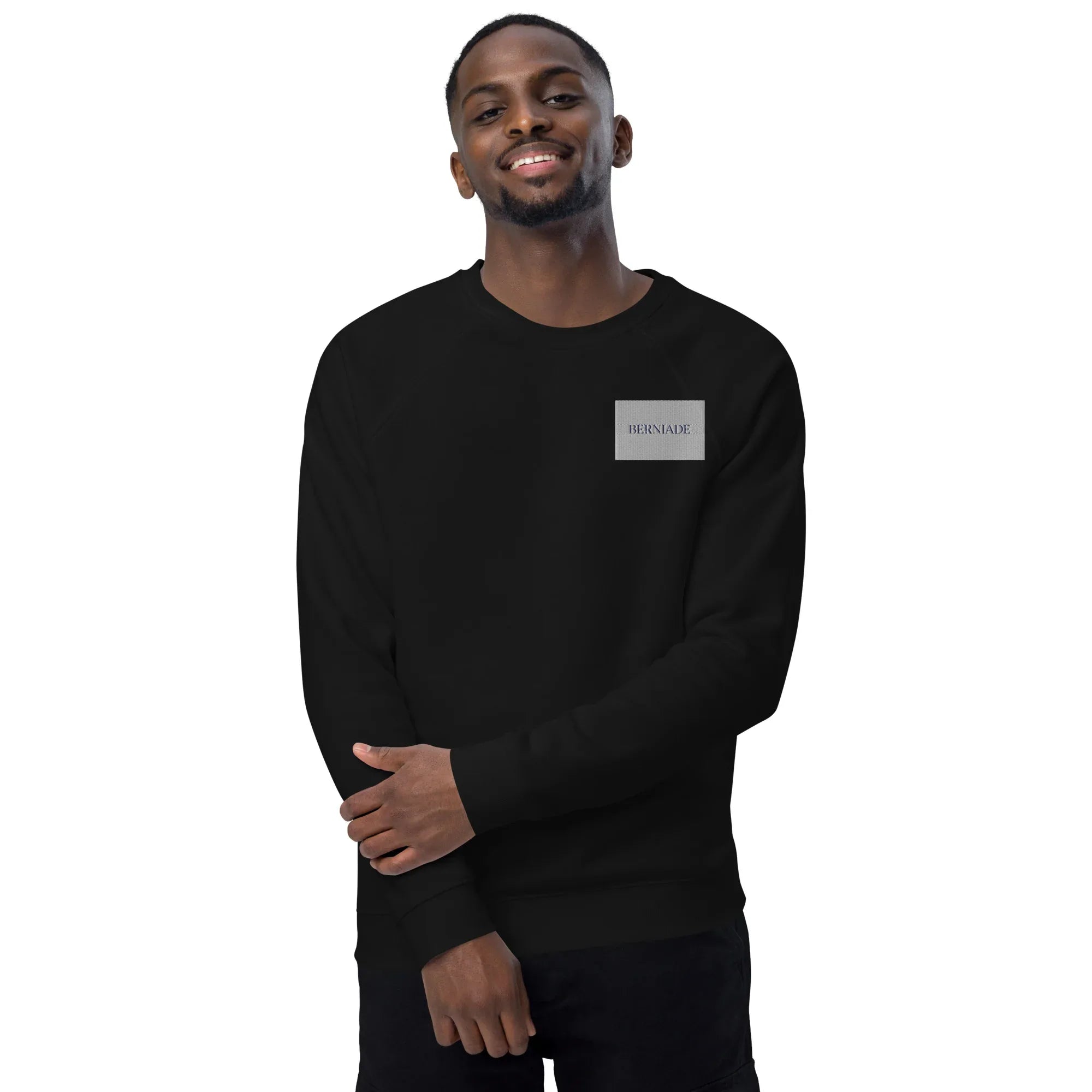 Berniade Eco Raglan – Felpa Unisex in Cotone Biologico - berniade