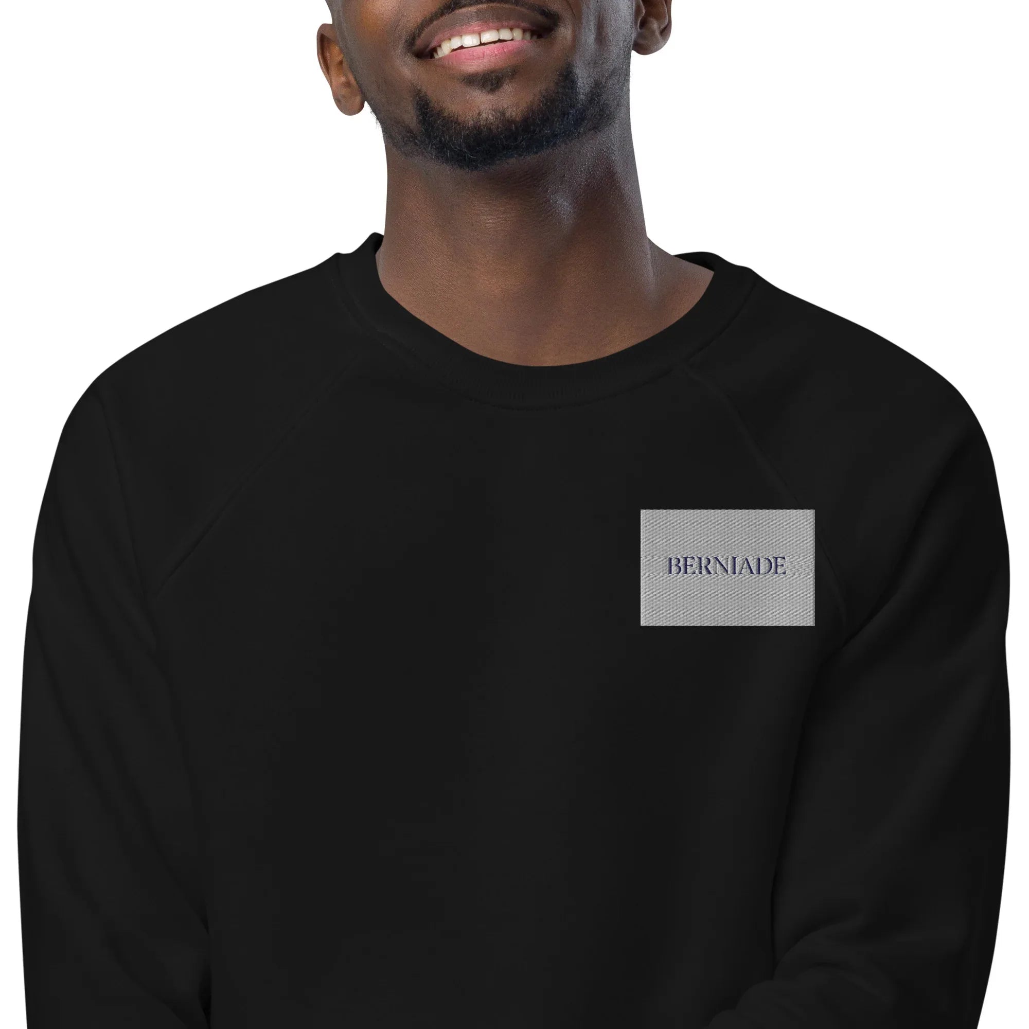 Berniade Eco Raglan – Felpa Unisex in Cotone Biologico - berniade