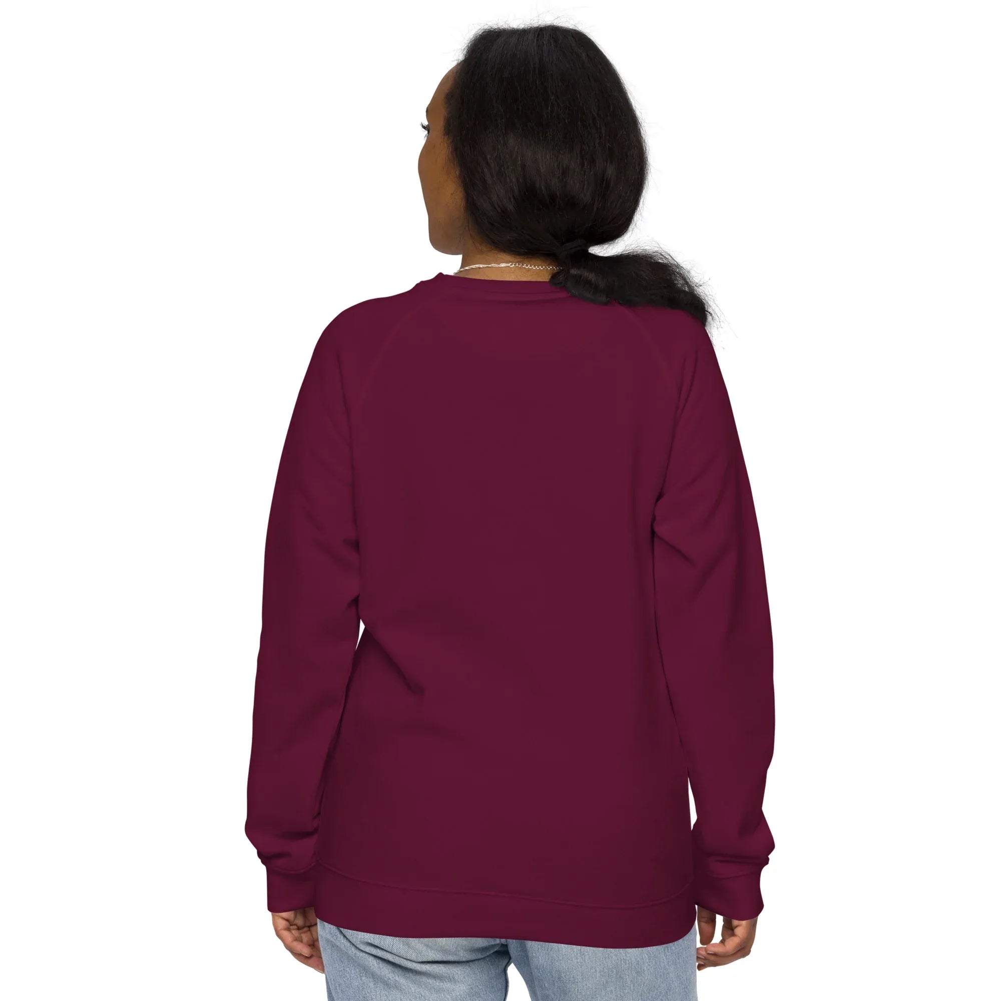 Berniade Eco Raglan – Felpa Unisex in Cotone Biologico - berniade