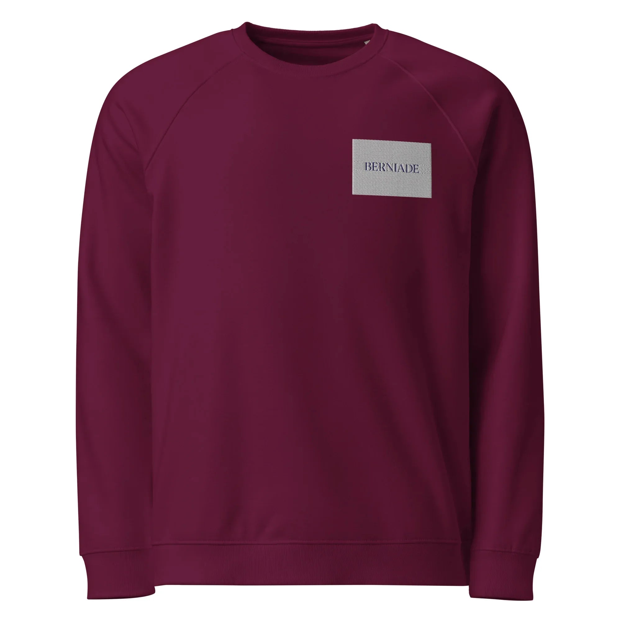 Berniade Eco Raglan – Felpa Unisex in Cotone Biologico - berniade