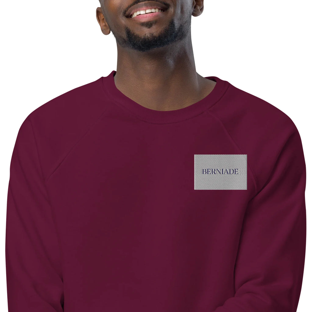 Berniade Eco Raglan – Felpa Unisex in Cotone Biologico - berniade