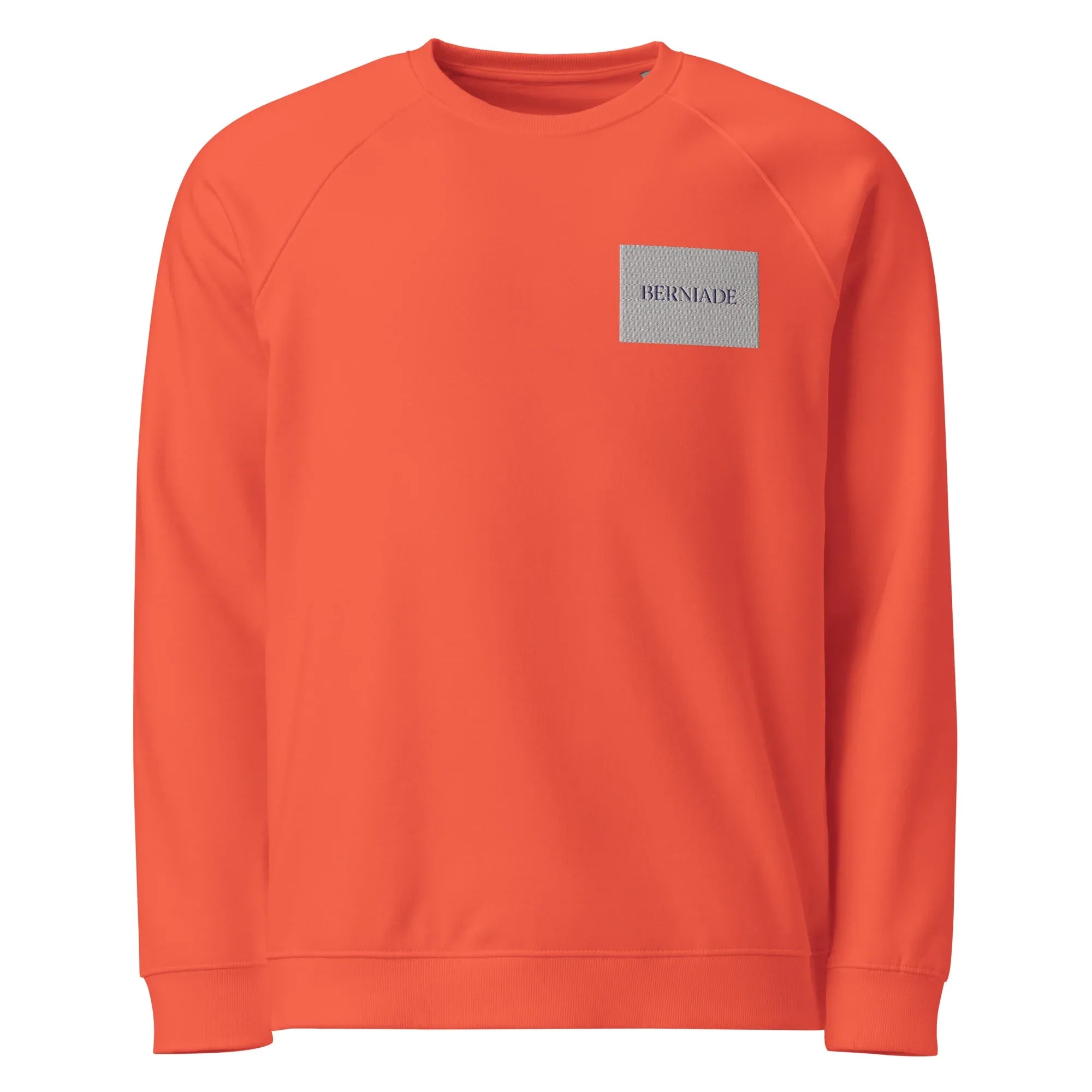 Berniade Eco Raglan – Felpa Unisex in Cotone Biologico - berniade