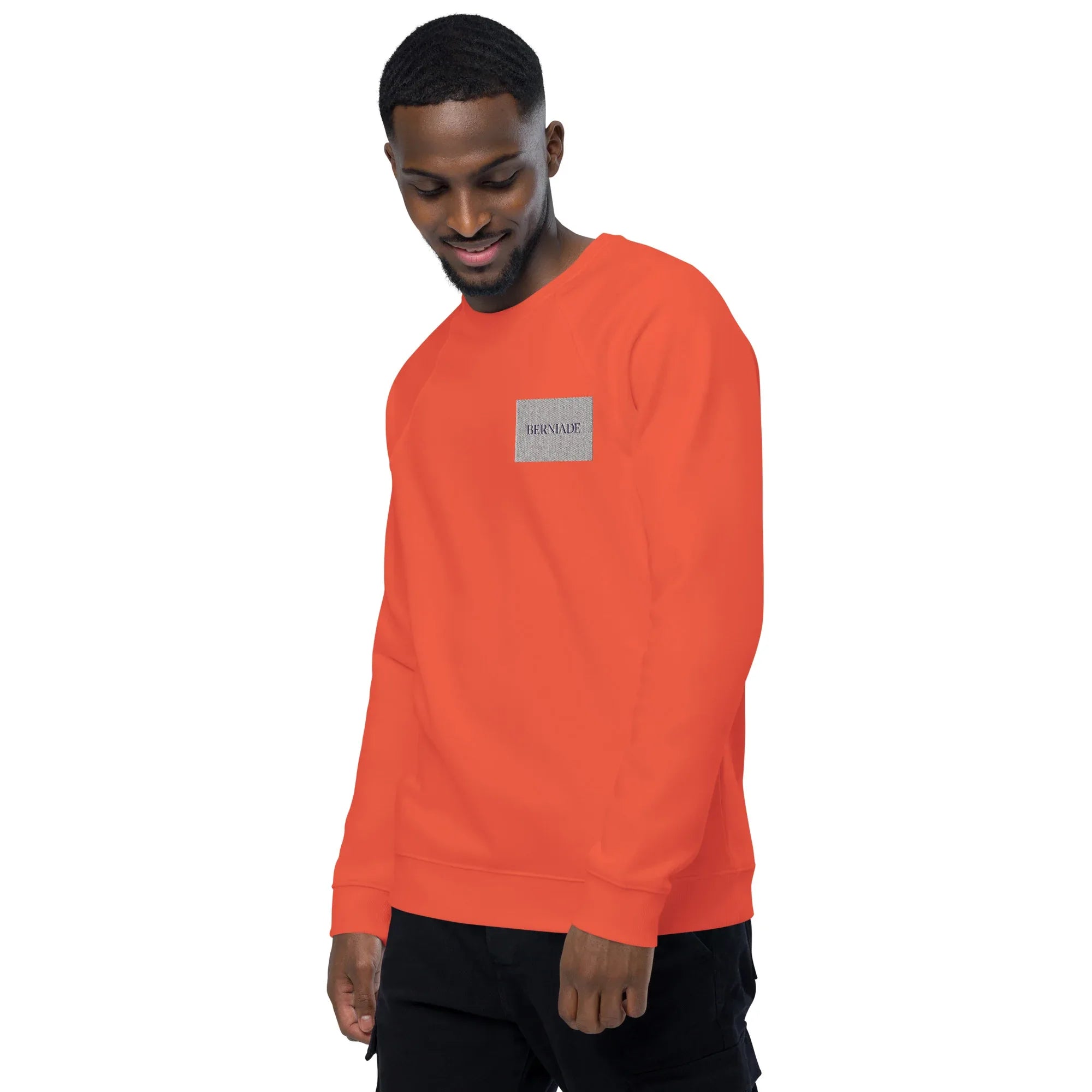 Berniade Eco Raglan – Felpa Unisex in Cotone Biologico - berniade