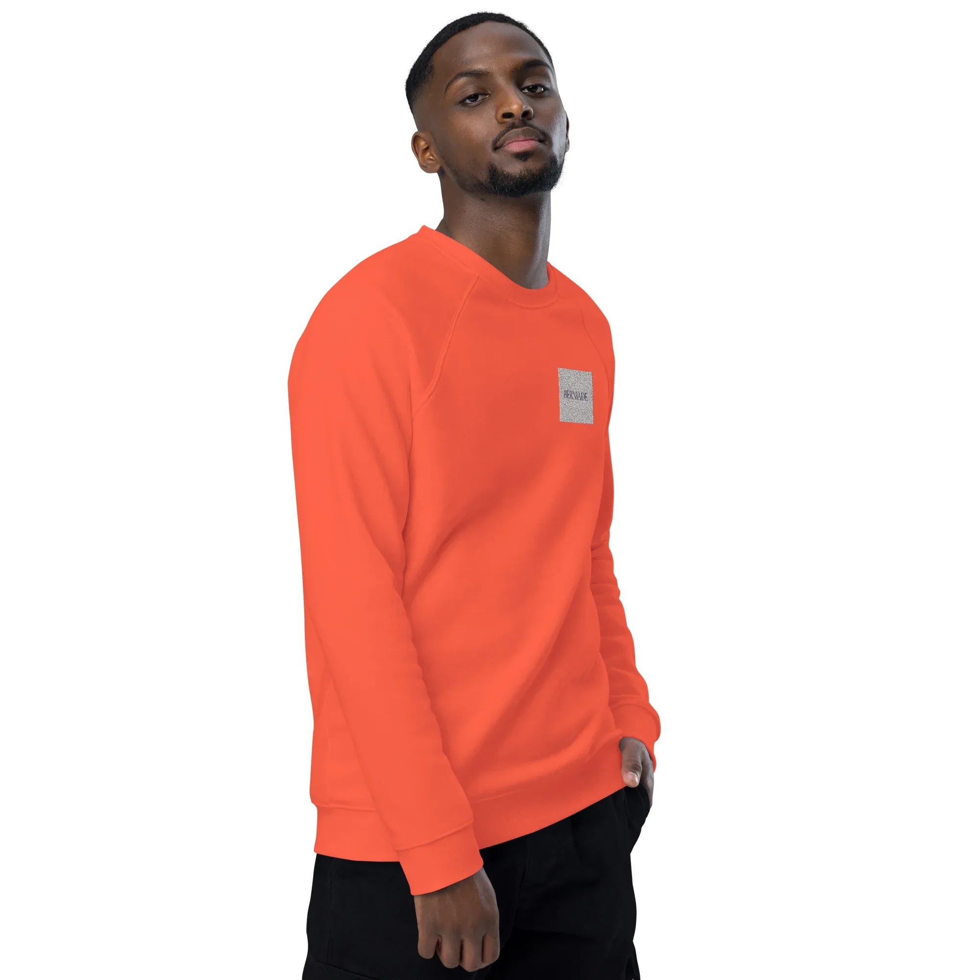 Berniade Eco Raglan – Felpa Unisex in Cotone Biologico - berniade