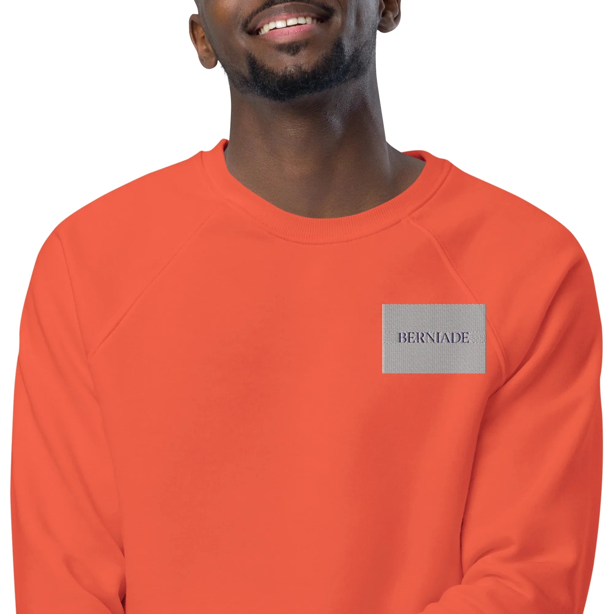 Berniade Eco Raglan – Felpa Unisex in Cotone Biologico - berniade