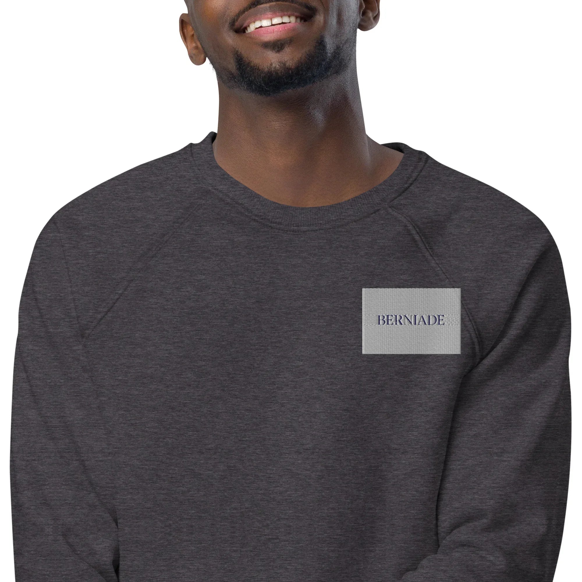 Berniade Eco Raglan – Felpa Unisex in Cotone Biologico - berniade