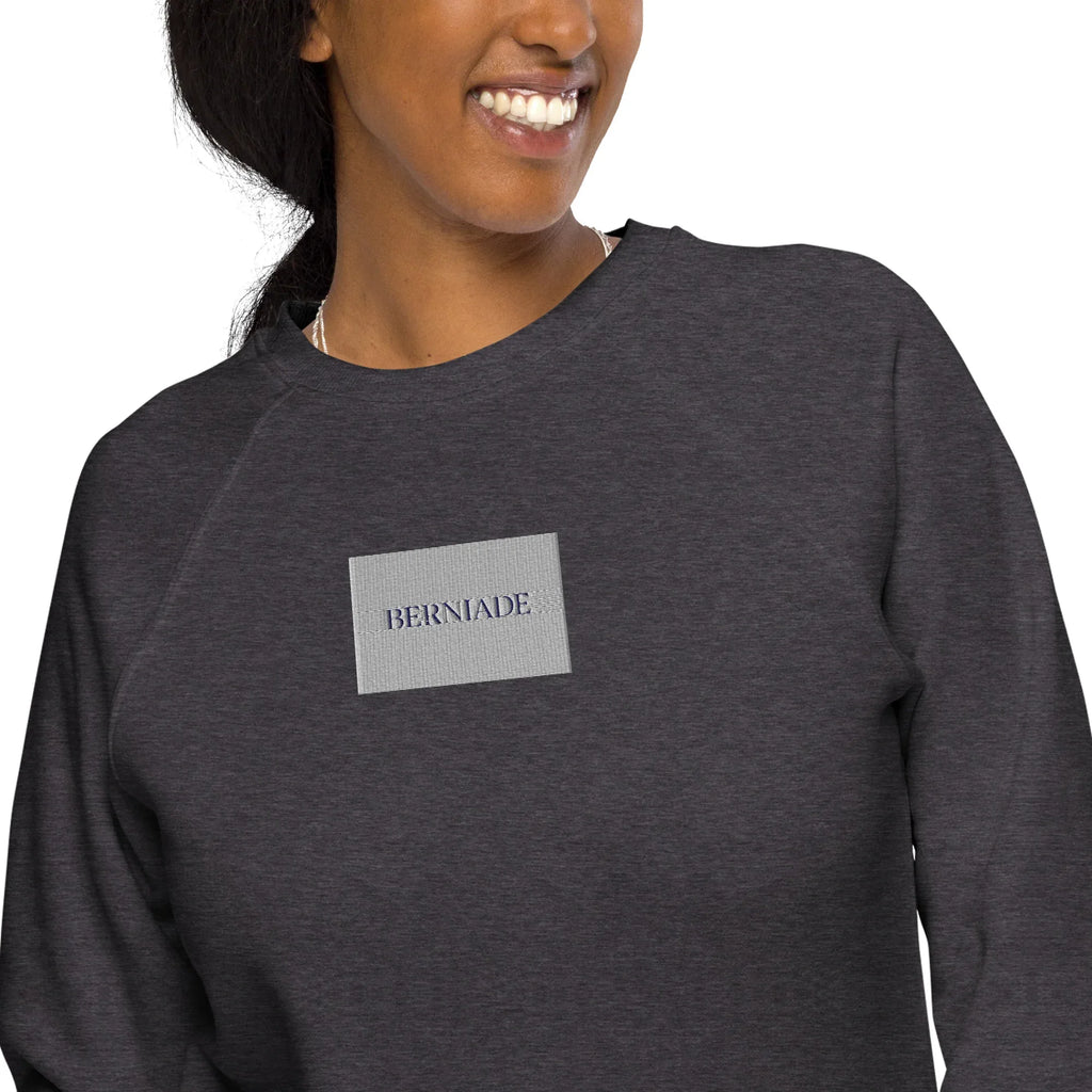 Berniade Eco Raglan – Felpa Unisex in Cotone Biologico - berniade