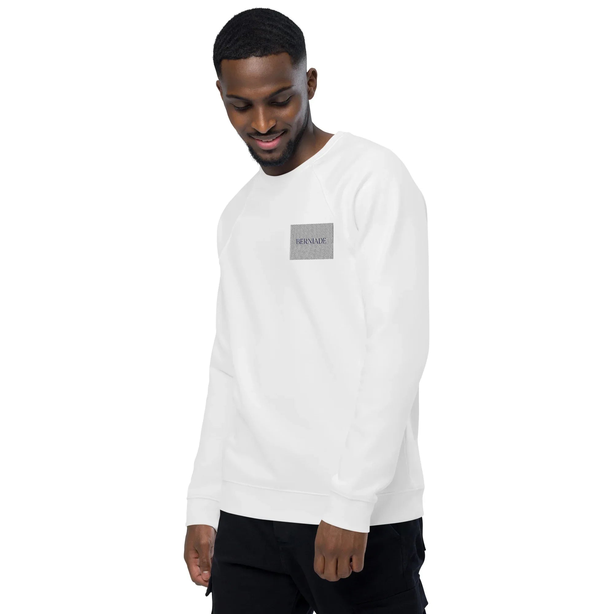 Berniade Eco Raglan – Felpa Unisex in Cotone Biologico - berniade